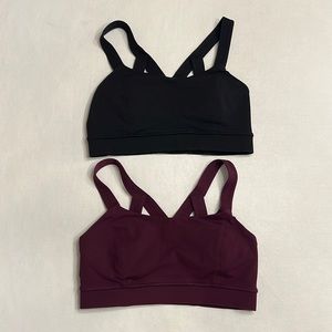 Bundle of 2 Lululemon “Cross Your Heart” Sports Bras
